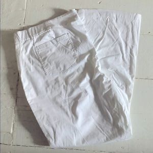 J Jill new white summer pants plus size 26